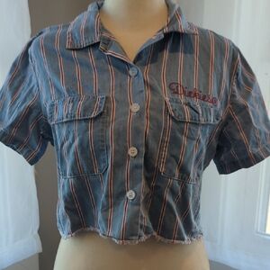 Dickies Striped Blue Shirt